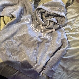 Calvin Klein Heather Gray Men's Hoodie